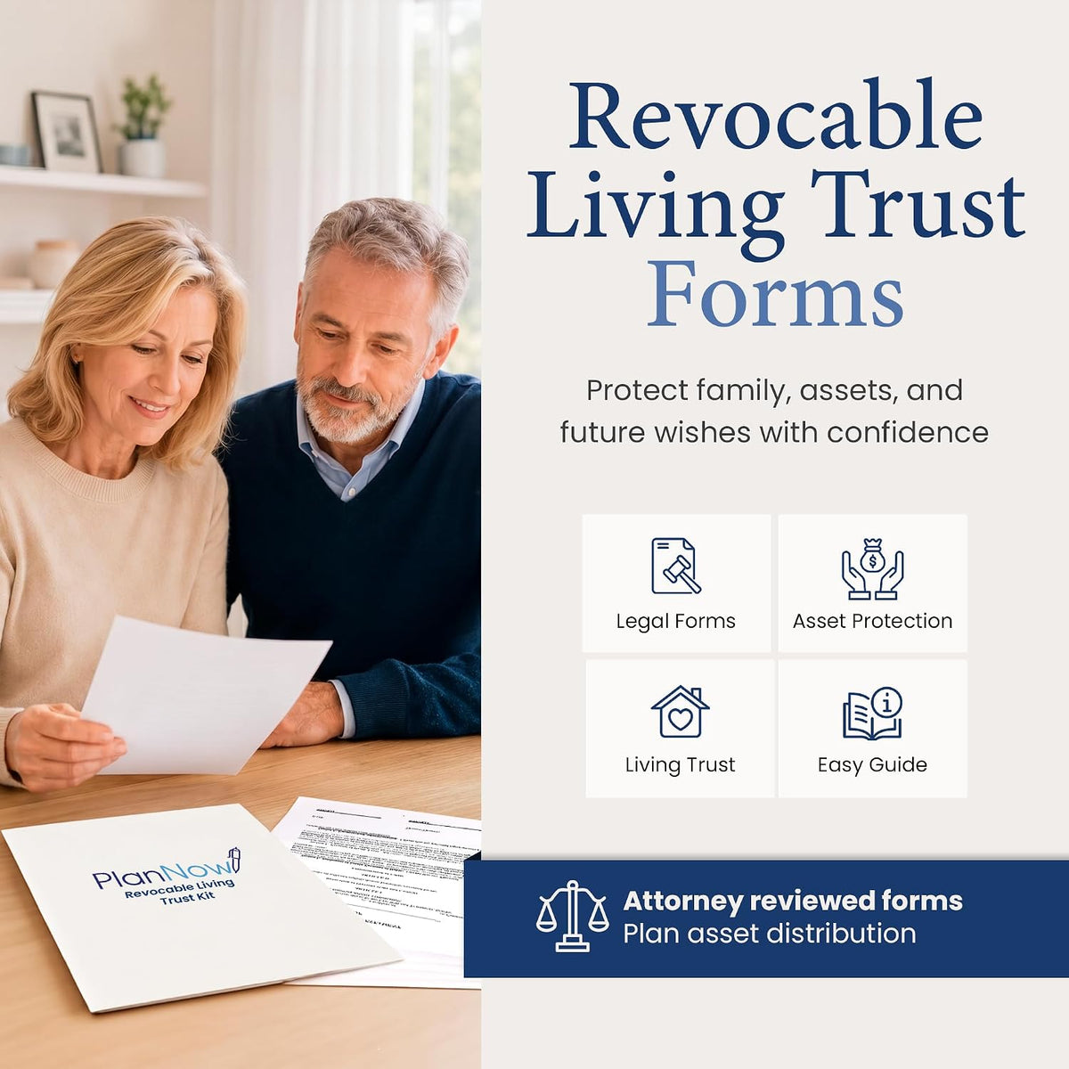 Revocable Living Trust Kit | DIY Forms with Easy Instructions