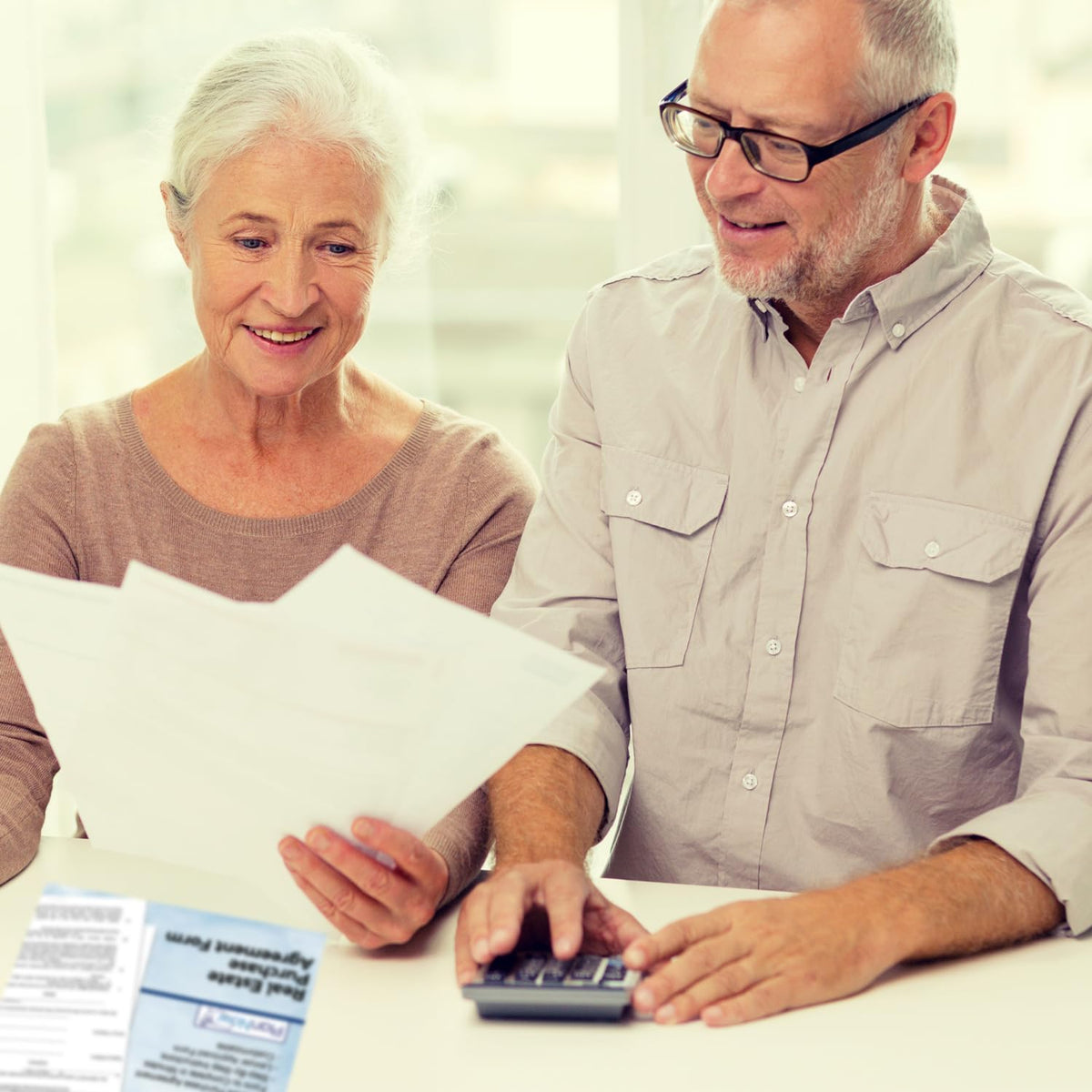 Real Estate Purchase Agreement Form with Attorney Approved Instructions