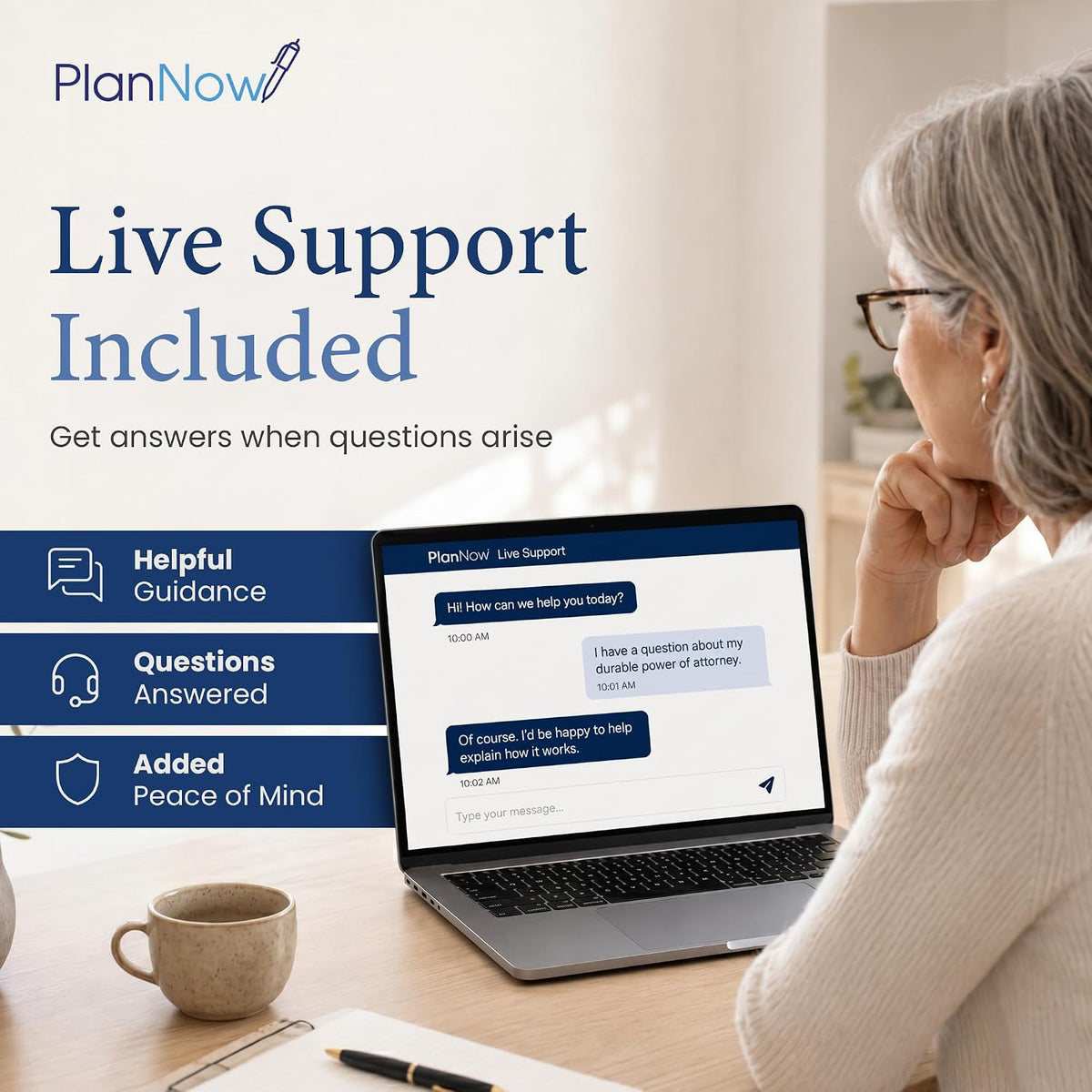 Estate Planning Kit with Last Will, POA, Living Will and Medical POA